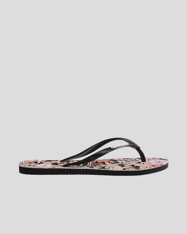 Havaianas Kids' Slim Ditsy Bloom Thongs for Womens