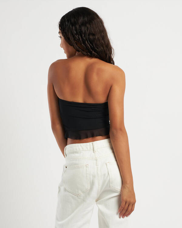 Ava And Ever Girls' Troy Mesh Tube Top for Womens