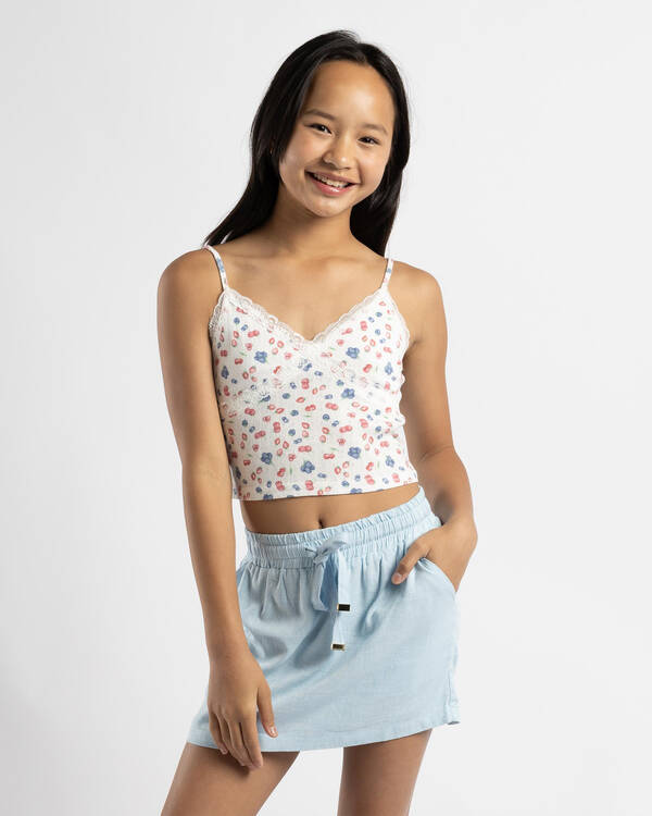 Mooloola Girls' Summer Picnic Cami Top for Womens