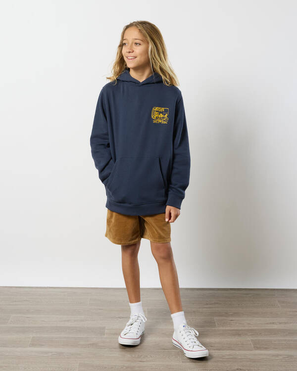 Vans Boys' Next Stop Loose Pullover Parisian Night Hoodie for Mens
