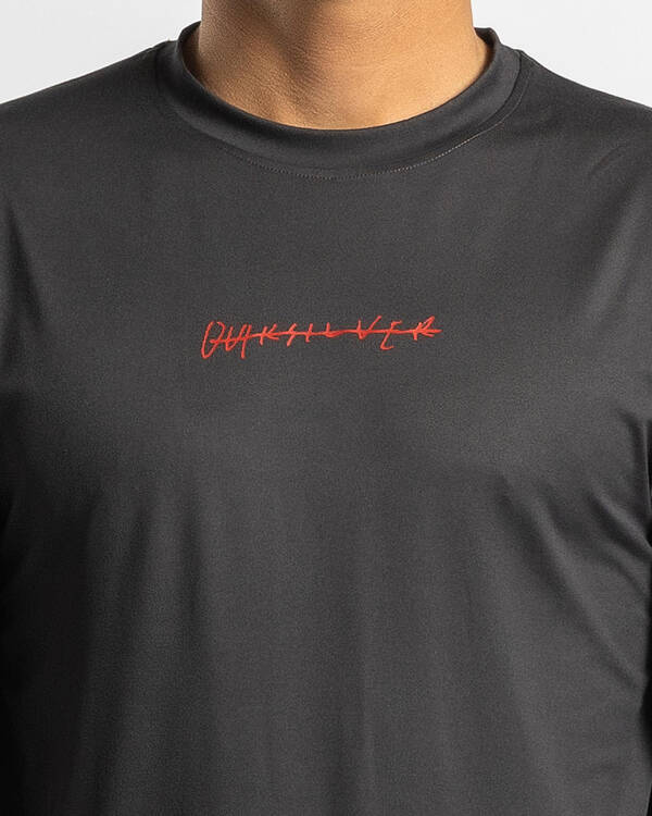 Quiksilver DNA Rushed Logo Long Sleeve Wetshirt for Mens