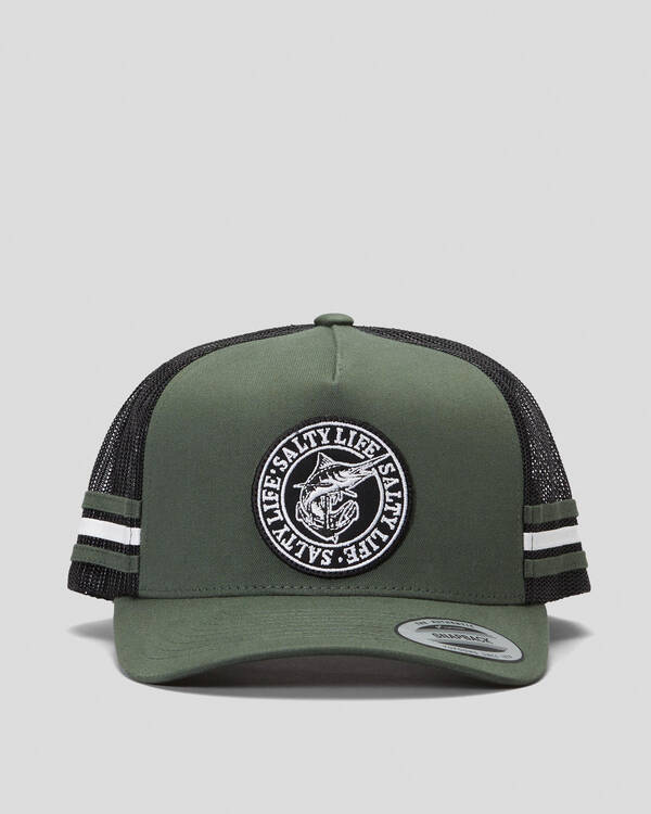 Salty Life Once Bitten 3.0 Trucker Cap for Mens