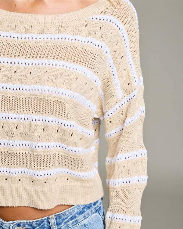 Mooloola Dream Catcher Crochet Jumper for Womens