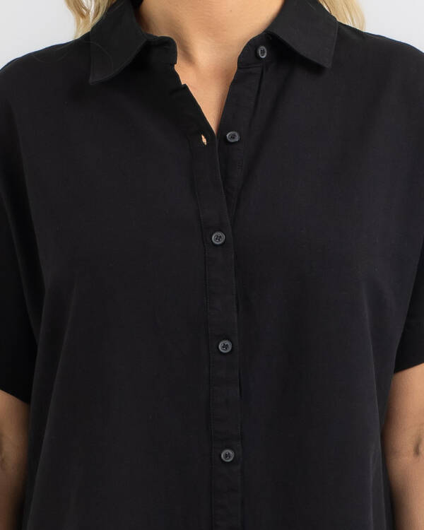 Rhythm Classic Shirt Dress for Womens