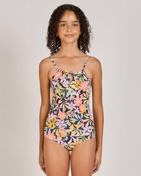 Billabong Girls' Sweet Talkin One Piece Swimsuit for Womens