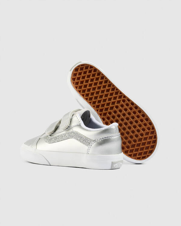 Vans Toddlers' Old Skool V Dazzled Shoes for Womens