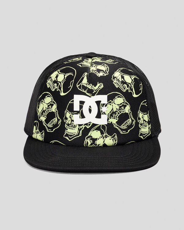 DC Shoes Boys' Gas Station Season Trucker Cap for Mens