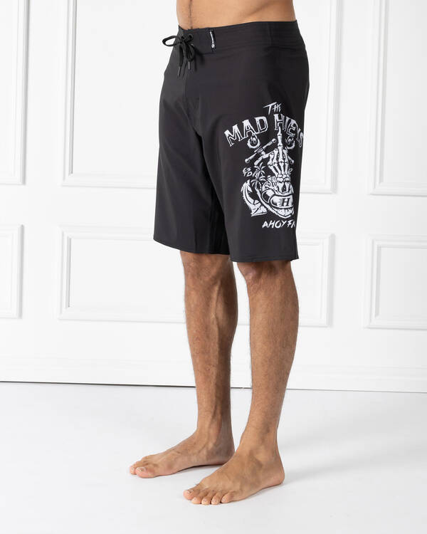 The Mad Hueys Ahoy Fkrs 20" Board Shorts for Mens