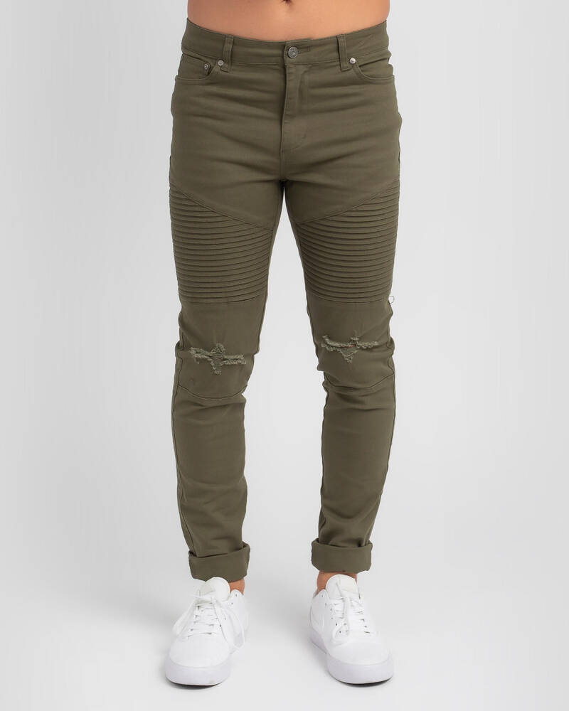 Lucid Grid Jeans for Mens