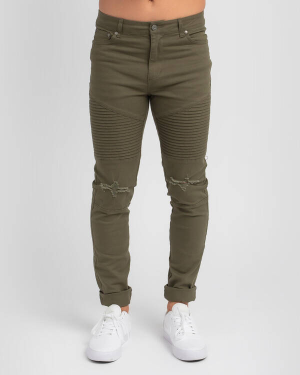 Lucid Grid Jeans for Mens