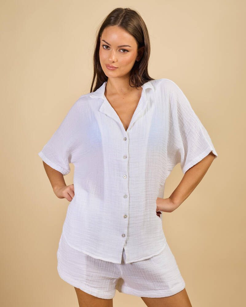 Rip Curl Premium Surf Short Sleeve Shirt for Womens