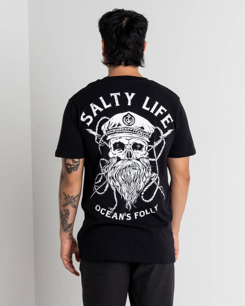 Salty Life Raider T-Shirt for Mens