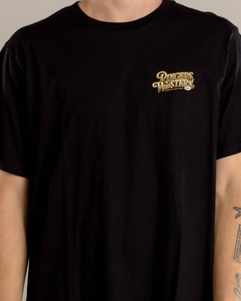 Ringers Western Cowboys Can Dance Relaxed T-Shirt for Mens
