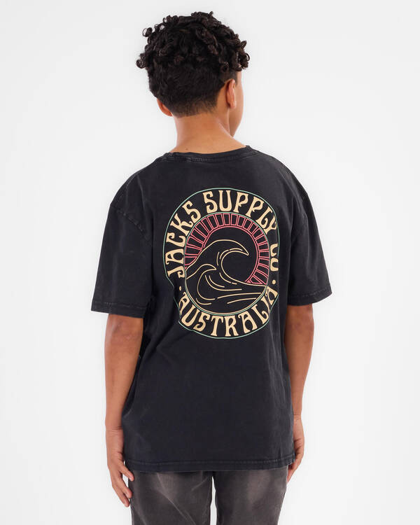 Jacks Boys' Retro Rays T-Shirt for Mens