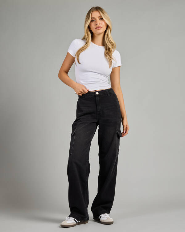 DESU Elkie Cargo Jeans for Womens