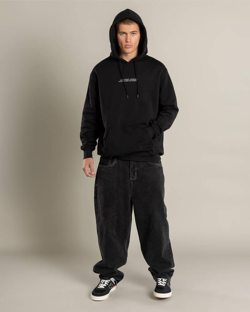 Santa Cruz Pace Ritual Hand Mono Strip Hoodie for Mens