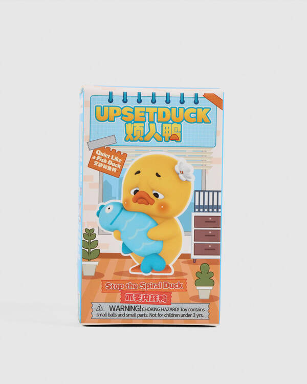 Upset Duck Stop The Spiral Duck Blind Box for Unisex