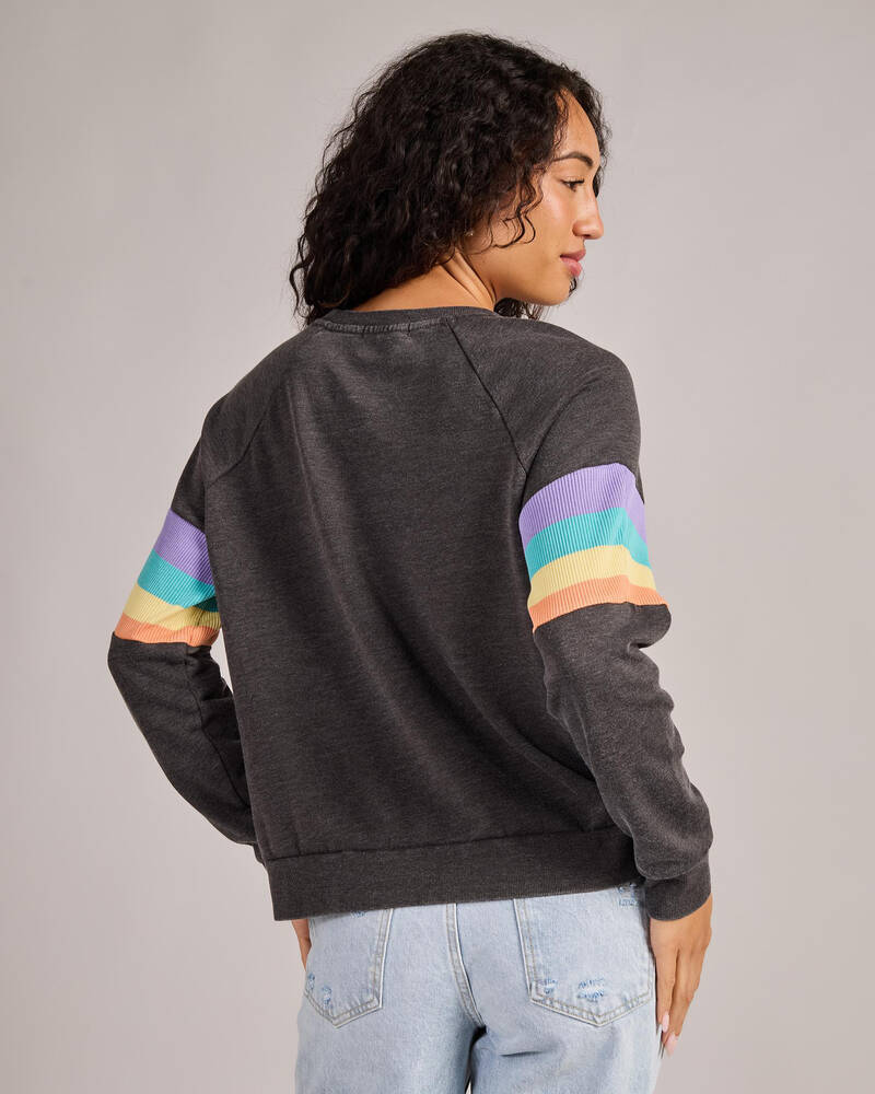 Rip Curl Las Dalias Raglan Sweatshirt for Womens