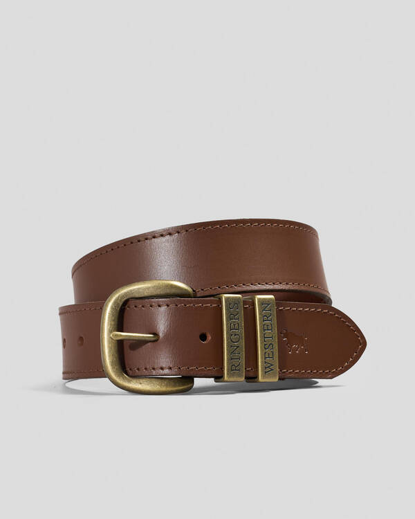 Ringers Western James Leather Belt for Mens