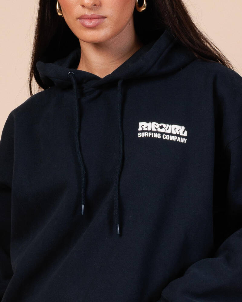 Rip Curl Surf Puff Heritage Hoodie for Womens