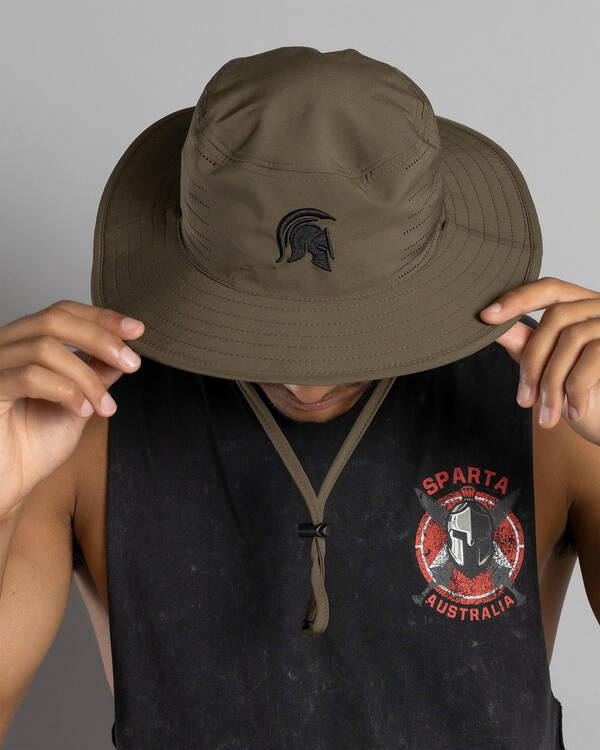 Sparta Ultramodern Wide Brim Hat for Mens