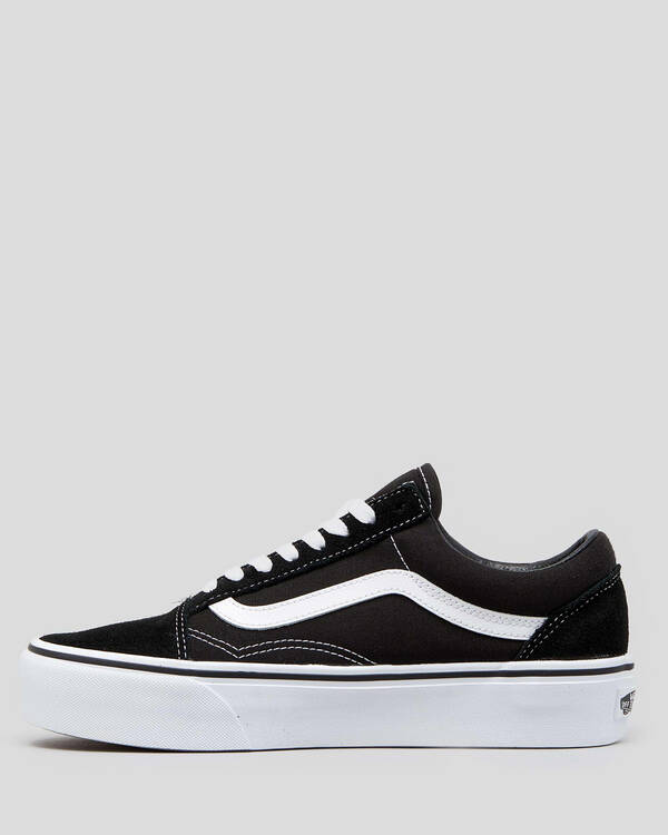 Vans Womens Old Skool Platform Shoes for Womens