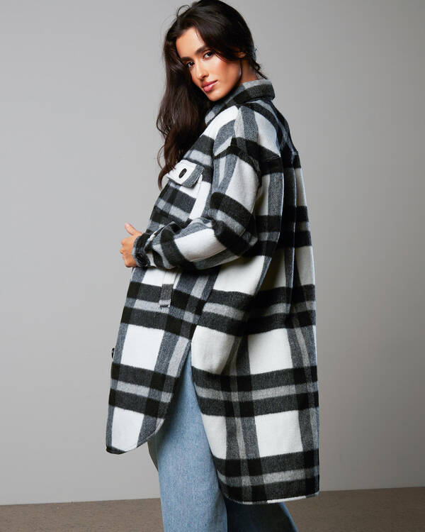 Ava And Ever Hayden Long Shacket for Womens
