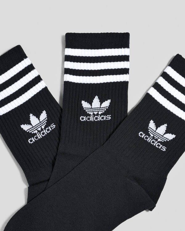 adidas Women's Mid Cut Crew Sock Pack for Womens