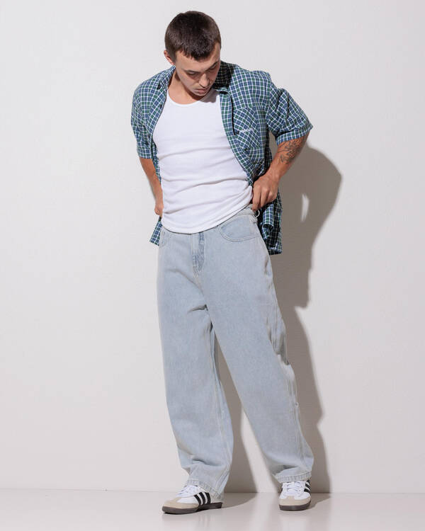 Rip Curl Medina Rip Script Denim Jeans for Mens