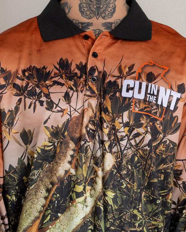 CU in the NT Croc Country Fishing Shirt for Mens