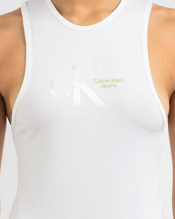 Calvin Klein Dynamic Tank Bodysuit for Womens