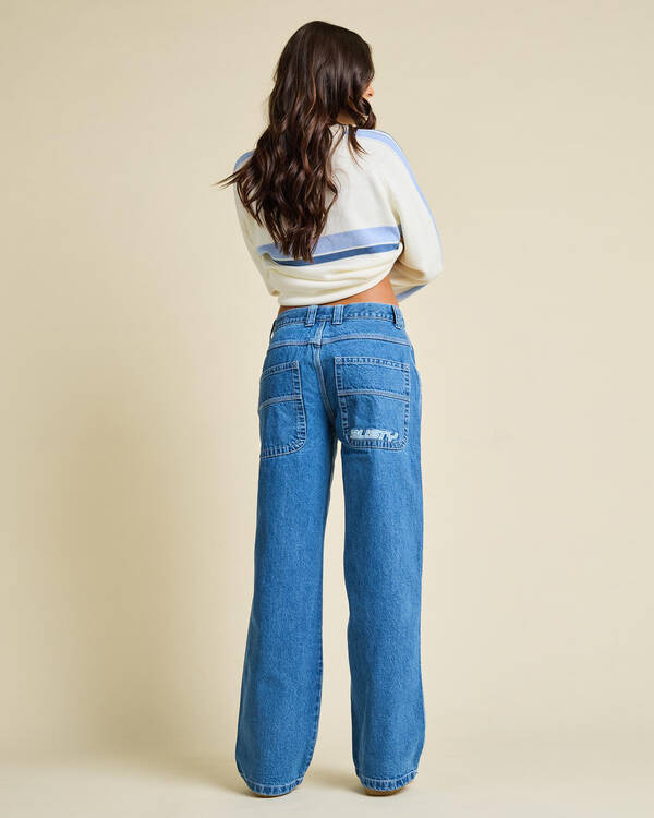 Rusty Flip Mommy Low Jeans for Womens