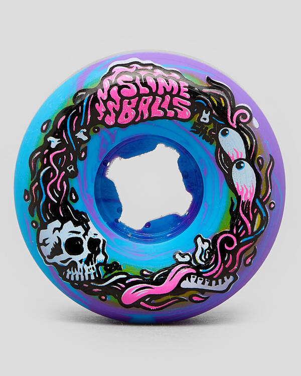 Slimeball Brains Speed 54mm Skateboard Wheels for Unisex