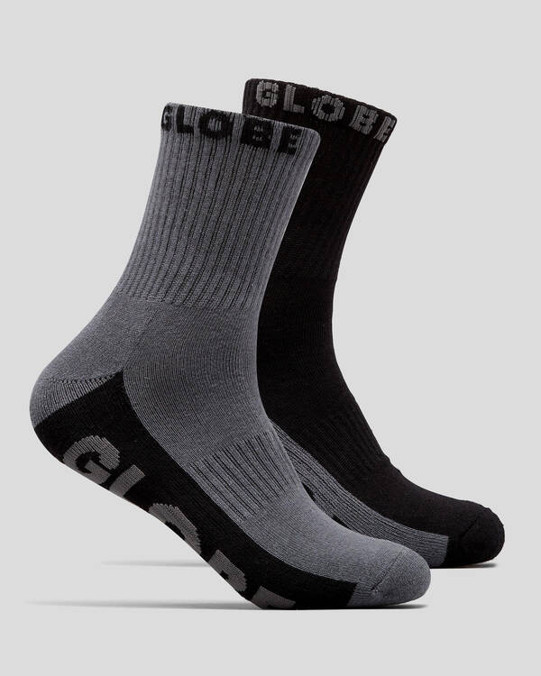 Globe Crew Socks 5 Pack for Mens