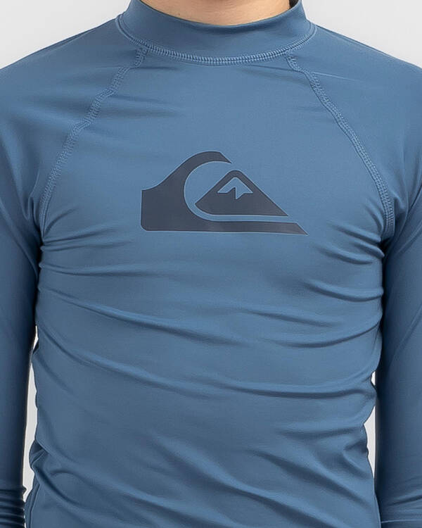 Quiksilver Boys' All Time Long Sleeve Wetshirt for Mens