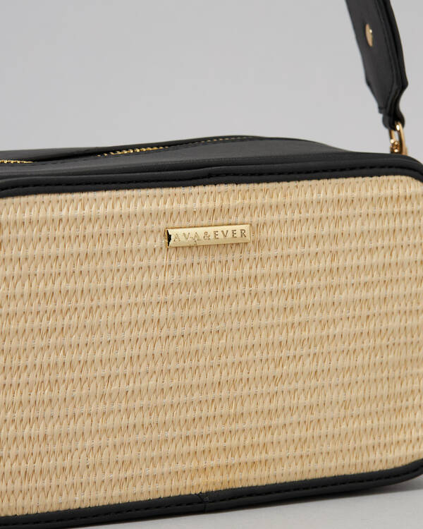 Ava And Ever Valley Straw Crossbody Bag for Womens