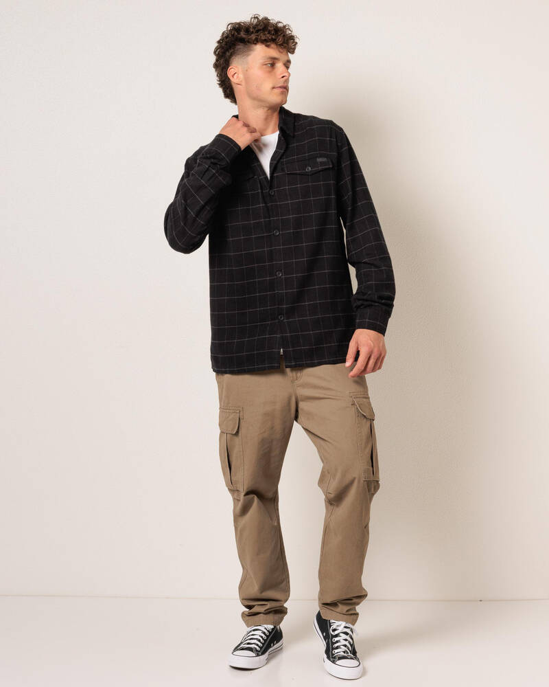 Jacks Sinter Long Sleeve Flannel Shirt for Mens