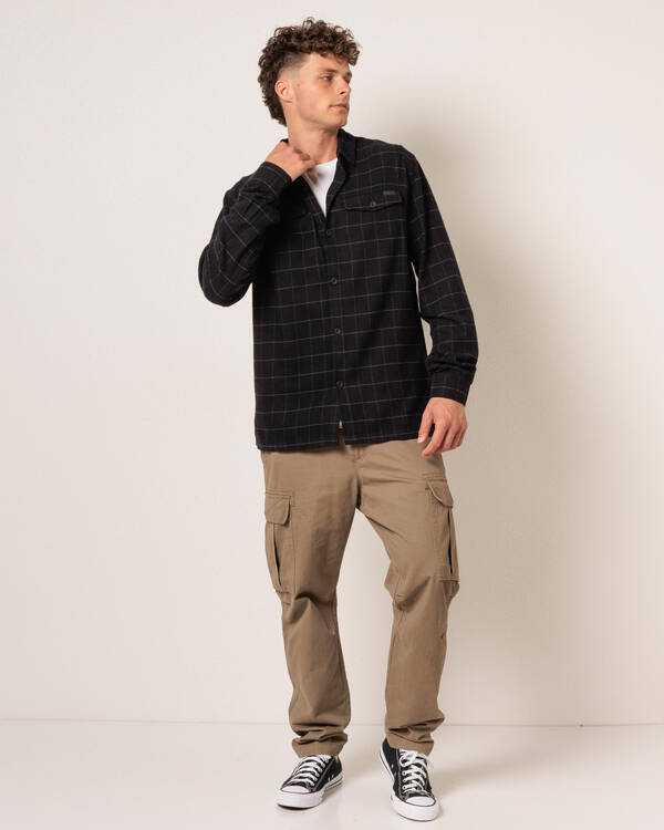 Jacks Sinter Long Sleeve Flannel Shirt for Mens