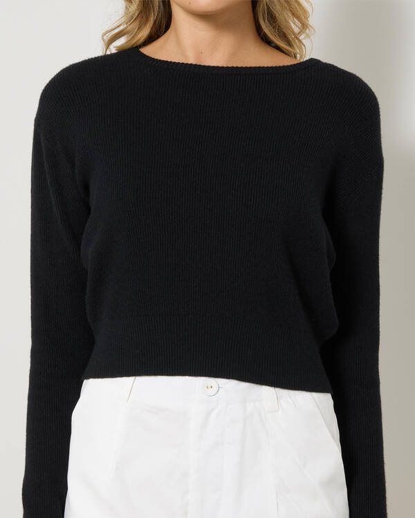 Mooloola Basic Crew Neck Knit Jumper for Womens