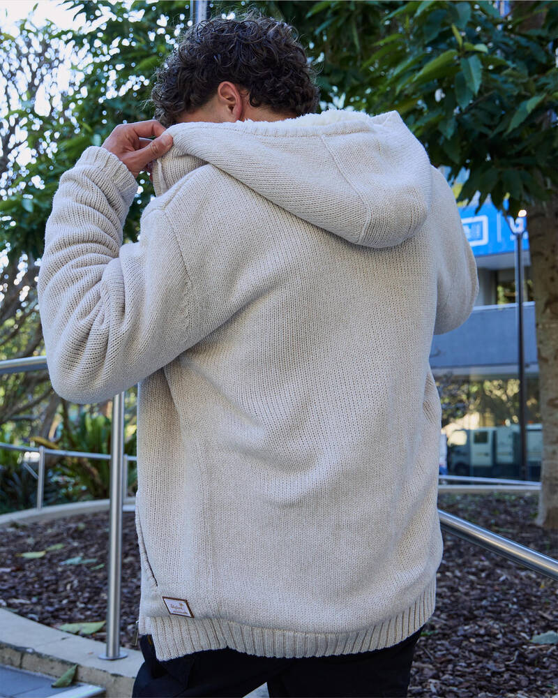 Skylark Limit Hooded Knit Jumper for Mens