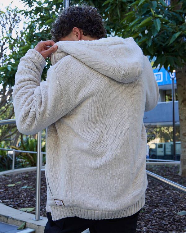 Skylark Limit Hooded Knit Jumper for Mens