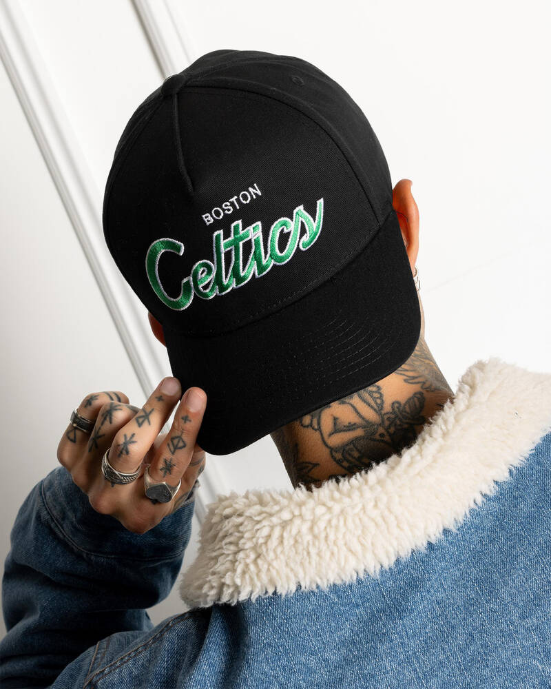 Mitchell & Ness Boston Celtics Pro Pinch Snapback Cap for Mens