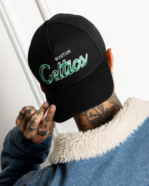Mitchell & Ness Boston Celtics Pro Pinch Snapback Cap for Mens