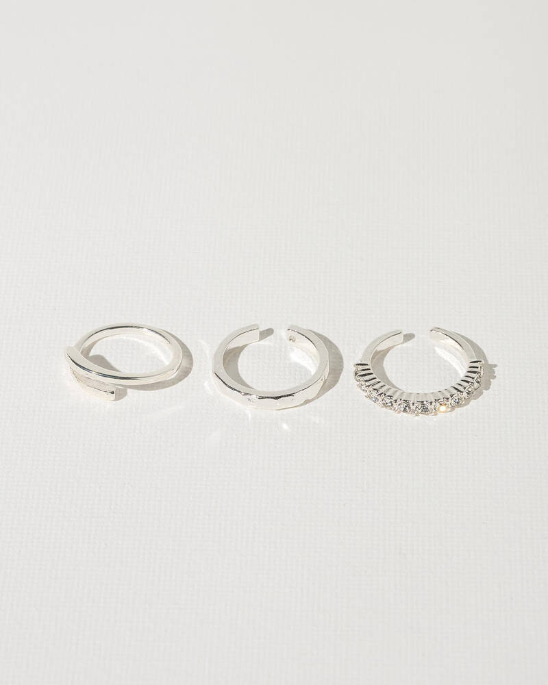 Karyn In LA Sharna Toe Ring Pack for Womens