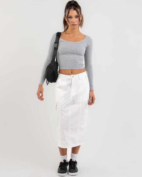 Ava And Ever Vinnie Midi Skirt for Womens