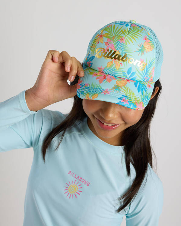 Billabong Girls' CB In Da Jungle Trucker Cap for Womens