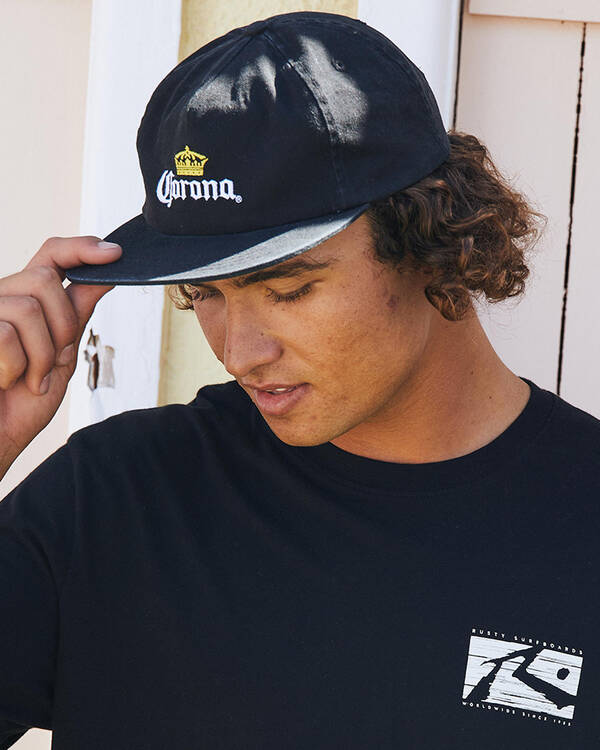 Corona Woven 5 Panel Cap for Mens