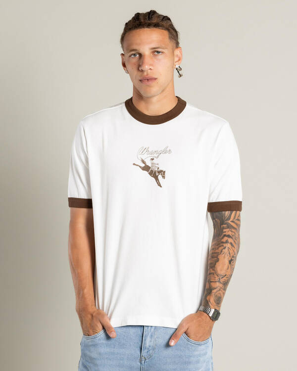Wrangler Carmy Ringer T-Shirt for Mens