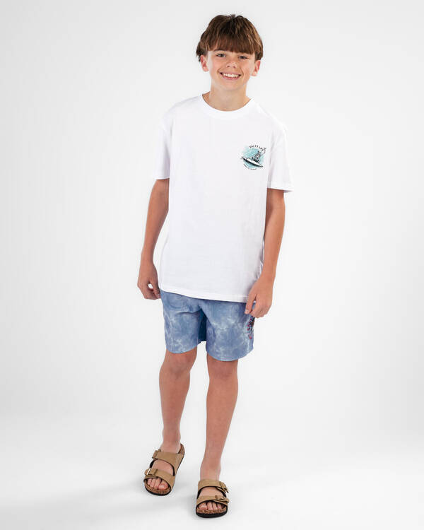 Salty Life Boys' Gnarly Bones T-Shirt for Mens