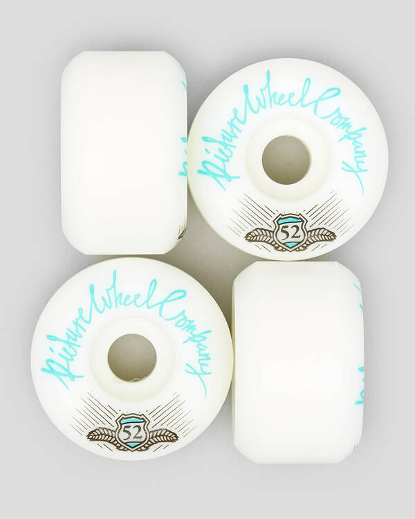 Picture Wheel Company Shield Series Conical Shape 52mm Skateboard Wheels for Unisex